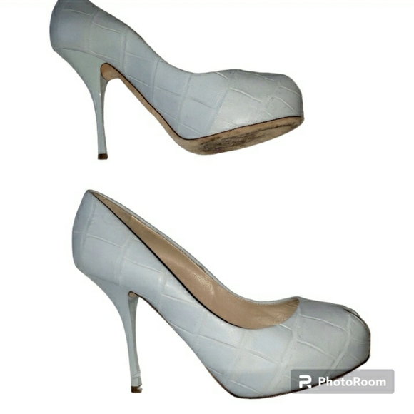 Guiseppe Zanotti Crocodile Platforms RETAIL $975- - Picture 4 of 8